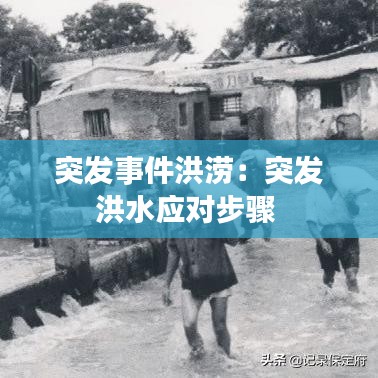 突發事件洪澇:突發洪水應對步驟