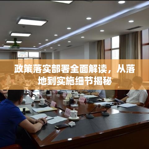 政策落實(shí)部署全面解讀,從落地到實(shí)施細(xì)節(jié)揭秘