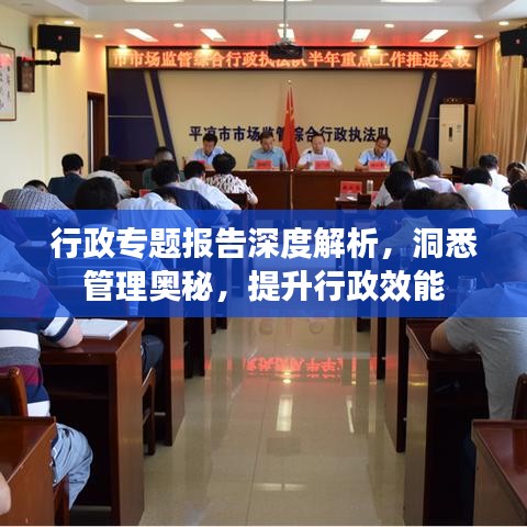 行政專題報告深度解析,洞悉管理奧秘,提升行政效能