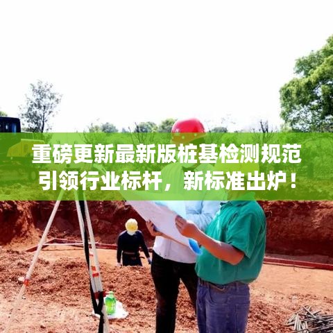 重磅更新最新版樁基檢測規范引領行業標桿,新標準出爐!