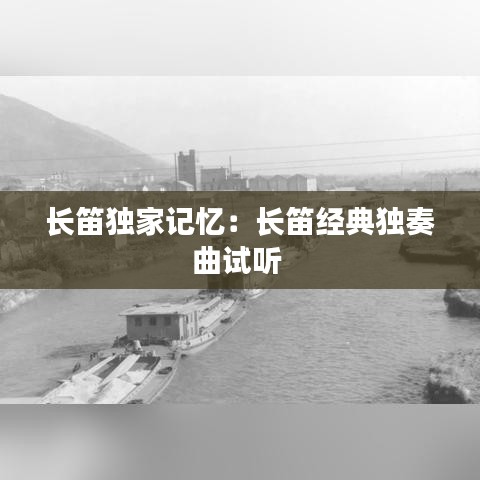 長笛獨家記憶:長笛經典獨奏曲試聽