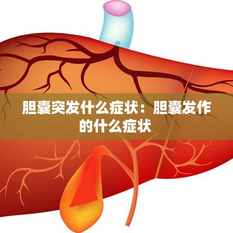 膽囊突發什么癥狀:膽囊發作的什么癥狀