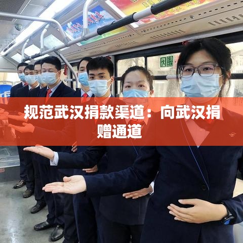 規范武漢捐款渠道：向武漢捐贈通道 