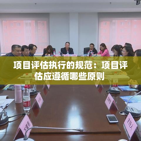 項目評估執行的規范:項目評估應遵循哪些原則