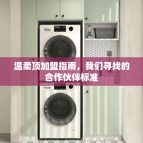 溫柔頂加盟手冊，合作伙伴招募標(biāo)準詳解