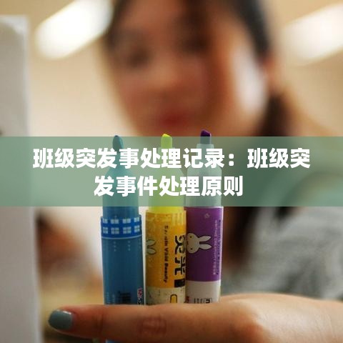 班級突發事處理記錄:班級突發事件處理原則