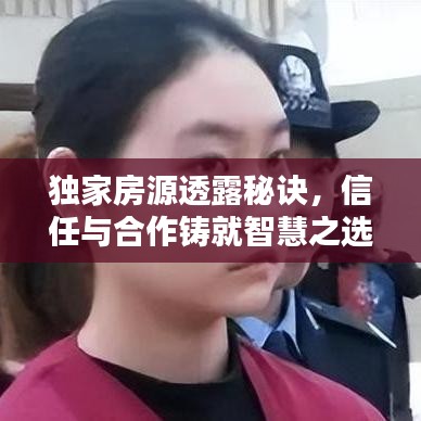 獨家房源透露秘訣,信任與合作鑄就智慧之選