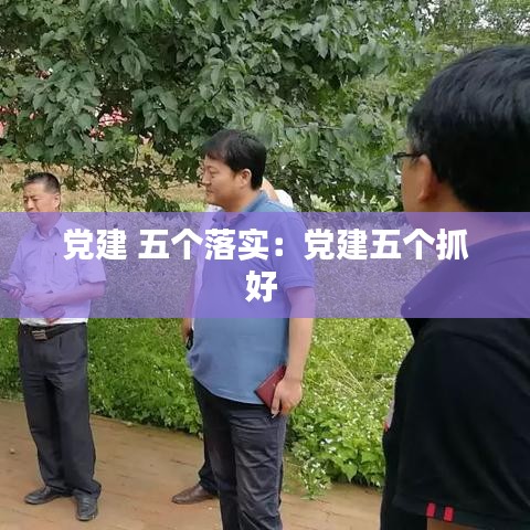 黨建 五個落實:黨建五個抓好