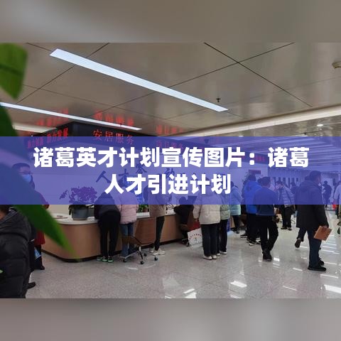 諸葛英才計劃宣傳圖片:諸葛人才引進計劃