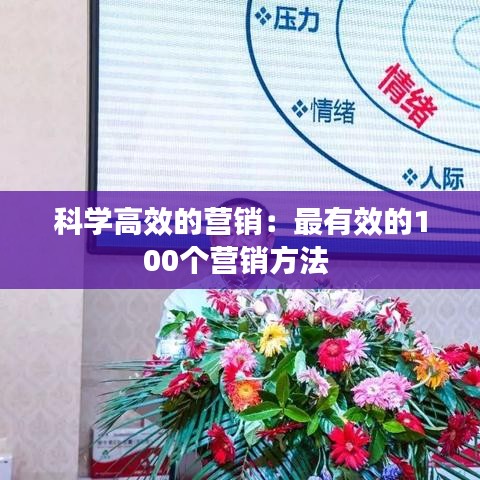 科學(xué)高效的營銷:最有效的100個營銷方法