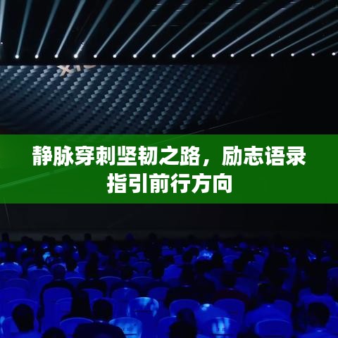 靜脈穿刺堅韌之路,勵志語錄指引前行方向