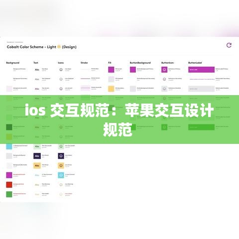 ios 交互規范:蘋果交互設計規范