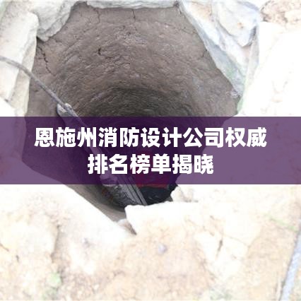 恩施州消防設計公司權威排名榜單揭曉