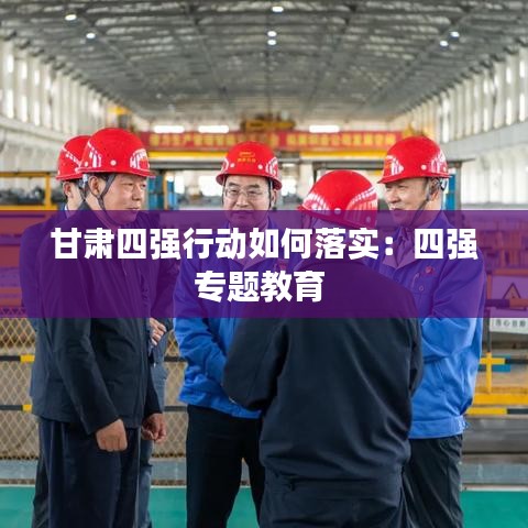甘肅四強行動如何落實:四強專題教育