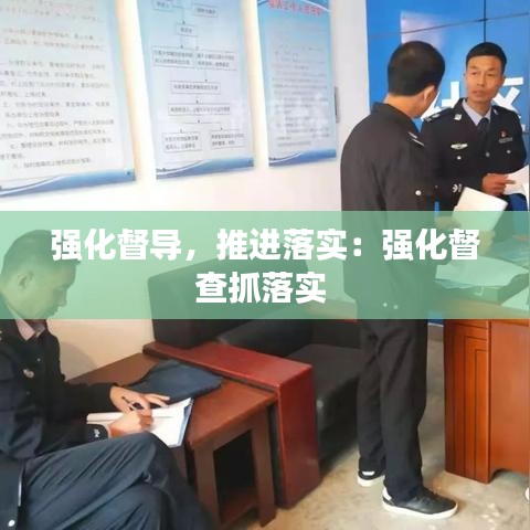 強化督導,推進落實:強化督查抓落實