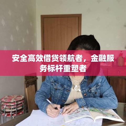 安全高效借貸領航者,金融服務標桿重塑者