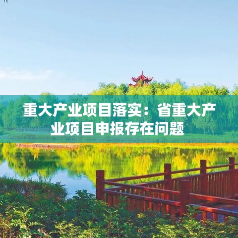 重大產(chǎn)業(yè)項(xiàng)目落實(shí)：省重大產(chǎn)業(yè)項(xiàng)目申報存在問題 