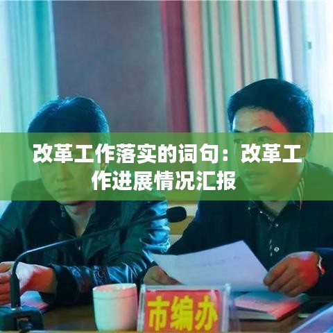 改革工作落實(shí)的詞句:改革工作進(jìn)展情況匯報(bào)