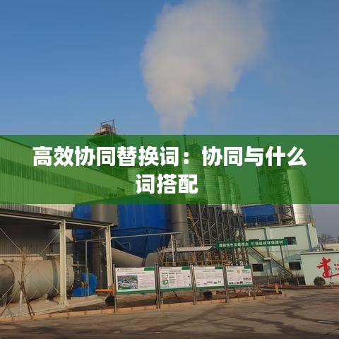 高效協(xié)同替換詞:協(xié)同與什么詞搭配