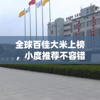 全球百佳大米上榜,小度推薦不容錯(cuò)過!