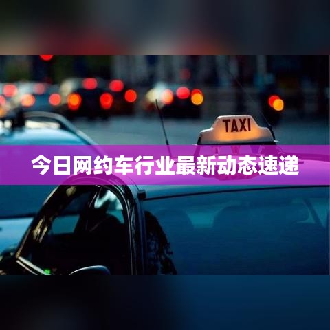 今日網約車行業最新動態速遞