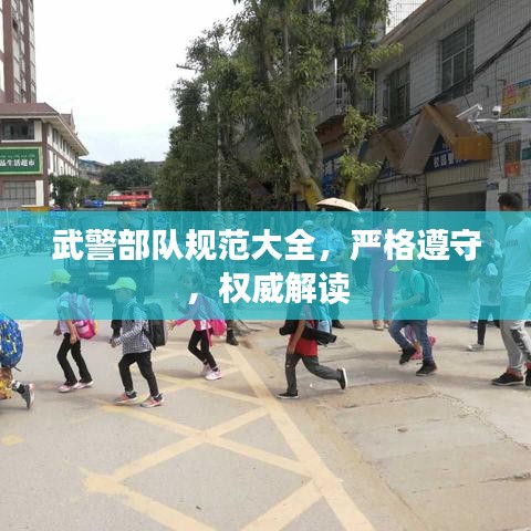 武警部隊規范大全,嚴格遵守,權威解讀
