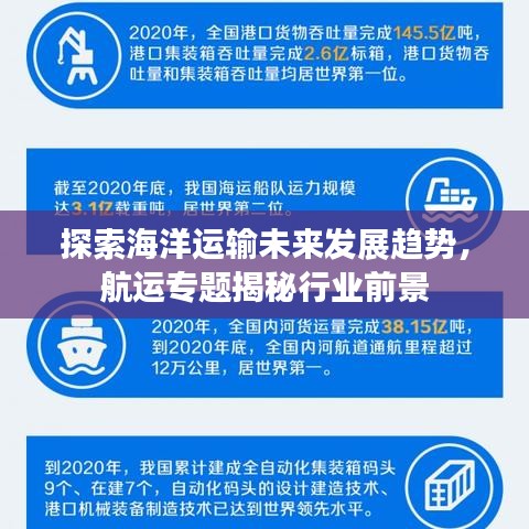 探索海洋運(yùn)輸未來(lái)發(fā)展趨勢(shì),航運(yùn)專(zhuān)題揭秘行業(yè)前景