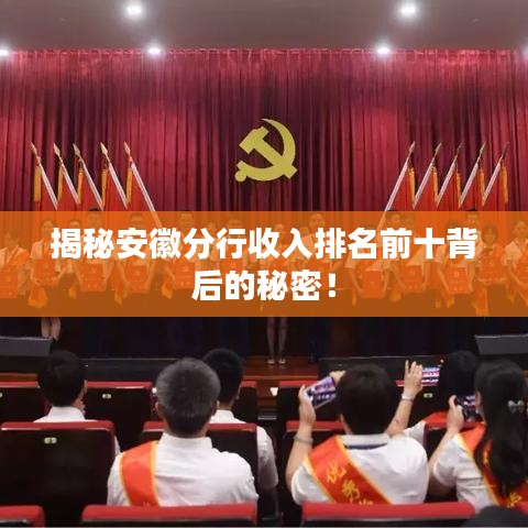揭秘安徽分行收入排名前十背后的秘密!