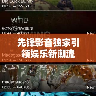 先鋒影音獨家引領(lǐng)娛樂新潮流