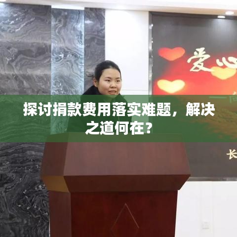 探討捐款費(fèi)用落實(shí)難題,解決之道何在?