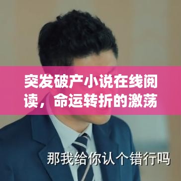 突發(fā)破產(chǎn)小說在線閱讀,命運轉折的激蕩之旅探索