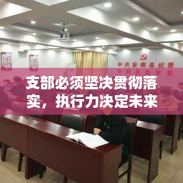 支部必須堅決貫徹落實,執行力決定未來!