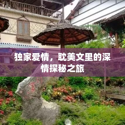 獨家愛情，耽美文里的深情探秘之旅