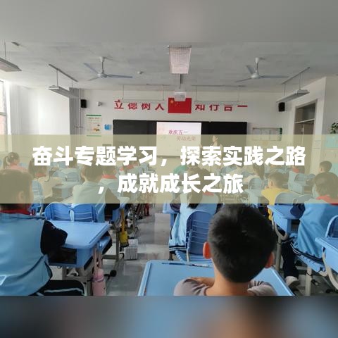 奮斗專題學(xué)習(xí),探索實踐之路,成就成長之旅