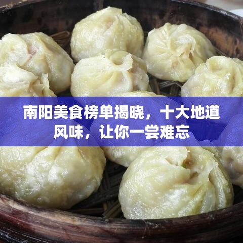南陽美食榜單揭曉,十大地道風味,讓你一嘗難忘