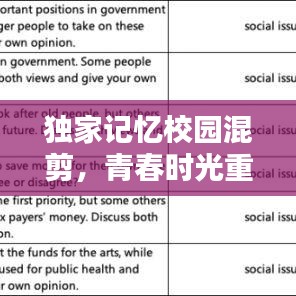 獨(dú)家記憶校園混剪,青春時(shí)光重現(xiàn)!