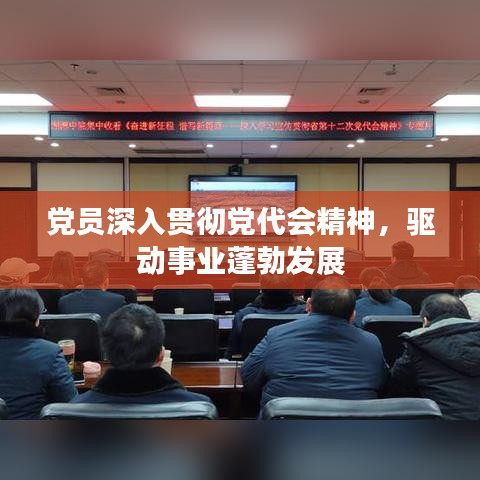 黨員深入貫徹黨代會(huì)精神,驅(qū)動(dòng)事業(yè)蓬勃發(fā)展