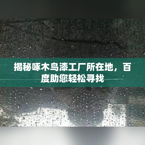 揭秘啄木鳥漆工廠所在地，百度助您輕松尋找