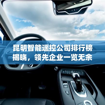 昆明智能遙控公司排行榜揭曉,領先企業一覽無余